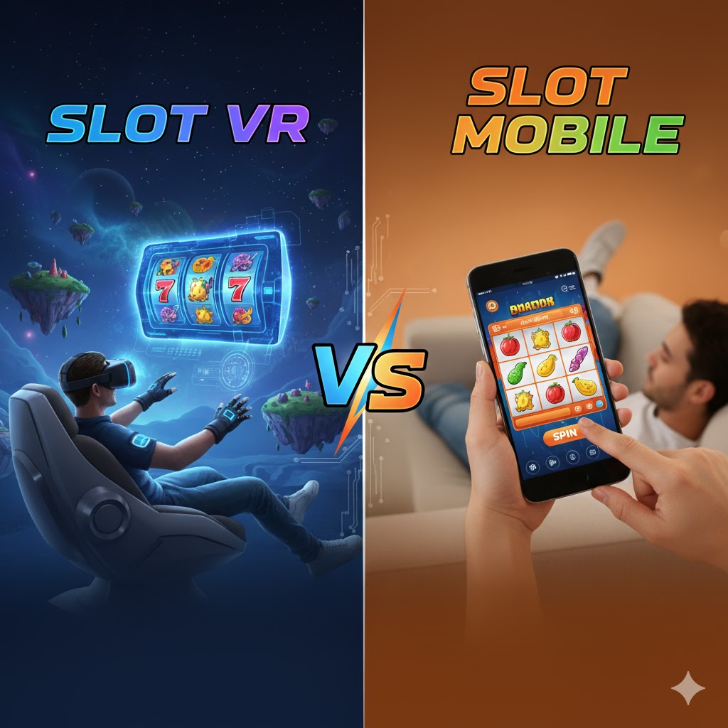 Slot VR vs Slot Mobile : Perbandingan Pengalaman